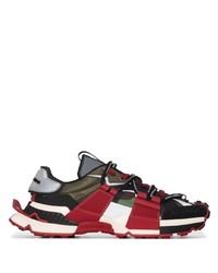 Dolce & Gabbana Space Panelled Low Top Sneakers