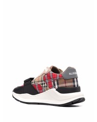 Burberry Vintage Check Panelled Sneakers