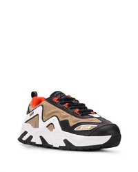 MSGM Wave Panelled Sneakers
