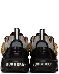 Burberry White Black Arthur Sneakers