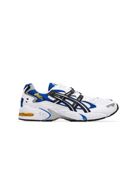 Asics White Gel Kayano 5 Low Top Sneakers