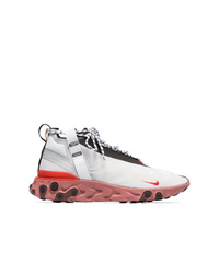 Nike White Ispa React Sneakers