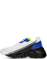 VERSACE JEANS COUTURE White Speedtrack Sneakers