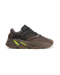 adidas Originals Yeezy 700 Leather Suede And Mesh Sneakers