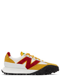 Casablanca Yellow Red New Balance Edition Xc 72 Low Sneakers