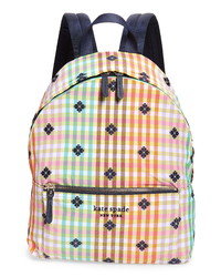 kate spade new york The Bella Plaid City Backpack