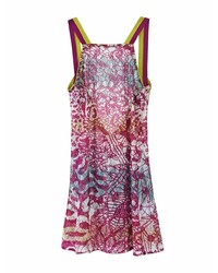 MISSONI MARE Printed Chevron Knit Beach Dress