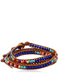 Chan Luu Multi Color Bead Wrap Bracelet