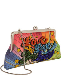 Sarahs Bag Love To Love Rainbow Clutch