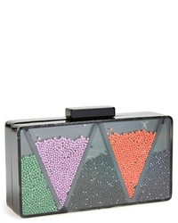 Sondra Roberts Sr Squared By Lucite Loose Bead Clutch