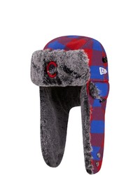 New Era Royal Chicago Cubs Buffalo Plaid Trapper Hat At Nordstrom