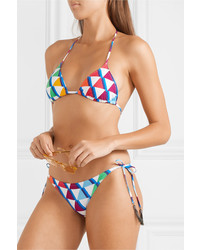Emma Pake Esta Lia Printed Triangle Bikini