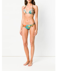 Adriana Degreas Knot Detail Halterneck Bikini