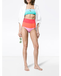 Mara Hoffman Multicoloured Stripe Bikini