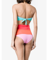 Mara Hoffman Multicoloured Stripe Bikini