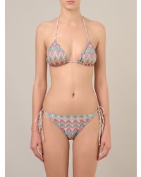 BRIGITTE Printed Triangle Bikini Set