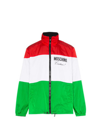 Moschino Italian Flag Logo Jacket