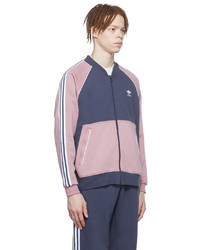 adidas Originals Navy Pink Sst Sweatshirt