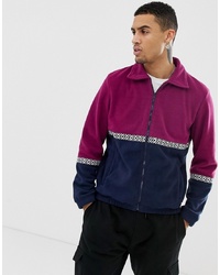 Another Influence Zip Through Fleece Jacket