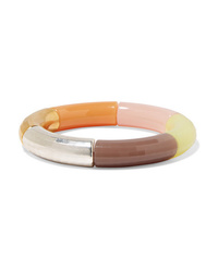 Kyoto Tango Resin Gold And Silver Plated Bangle