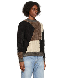 Andersson Bell Black Brown Daphne Sweater