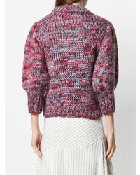 Ganni Melange Chunky Knit Sweater