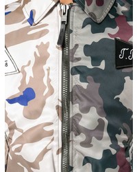 Gosha Rubchinskiy Camouflage Padded Bomber Jacket