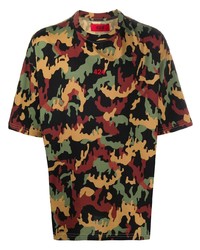 424 Camouflage Print T Shirt