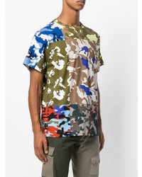 Gosha Rubchinskiy Patchwork Camouflage T Shirt