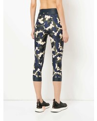 The Upside Camouflage Print Cropped Leggings