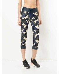 The Upside Camouflage Print Cropped Leggings