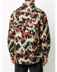 424 Camouflage Print Shirt