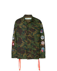 Multi colored Camouflage Military Jacket