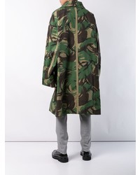 Cmmn Swdn Camouflage Print Coat