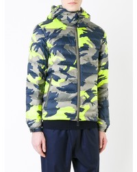 Kent & Curwen Camouflage Puffer Jacket Multicolour
