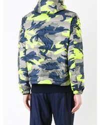 Kent & Curwen Camouflage Puffer Jacket Multicolour