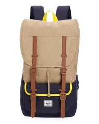 Herschel Supply Co. Little America Pro Backpack In Kelp Peacoat Cber Yllw Sddle At Nordstrom