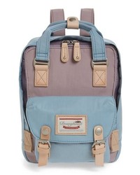 DOUGHNUT Mini Macaroon Colorblock Water Resistant Backpack