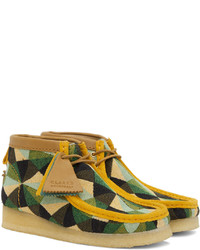 Clarks Originals Multicolor Wallabee Desert Boot