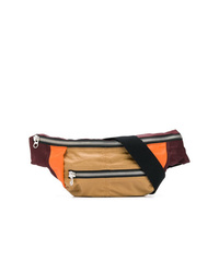 Multi colored Canvas Fanny Pack