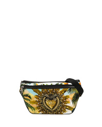 Dolce & Gabbana Heart Print Belt Bag