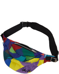 Sacai Multicolor Kaws Edition Colorblocked Bum Bag