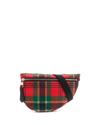 Alexander McQueen Tartan Print Belt Bag