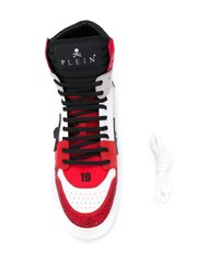 Philipp Plein Contrast Hi Top Sneakers