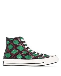Converse Ct70 Sequinned Snake Print Sneakers