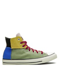 Converse Patchwork Chuck Taylor High Top Sneakers