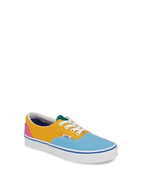 Multi colored Canvas Low Top Sneakers