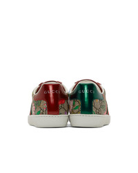 Gucci Multicolor Gg Flora Ace Sneakers