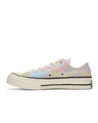 Converse Multicolor Marble Chuck 70 Ox Low Sneakers
