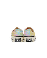 Converse Multicolor Marble Chuck 70 Ox Low Sneakers